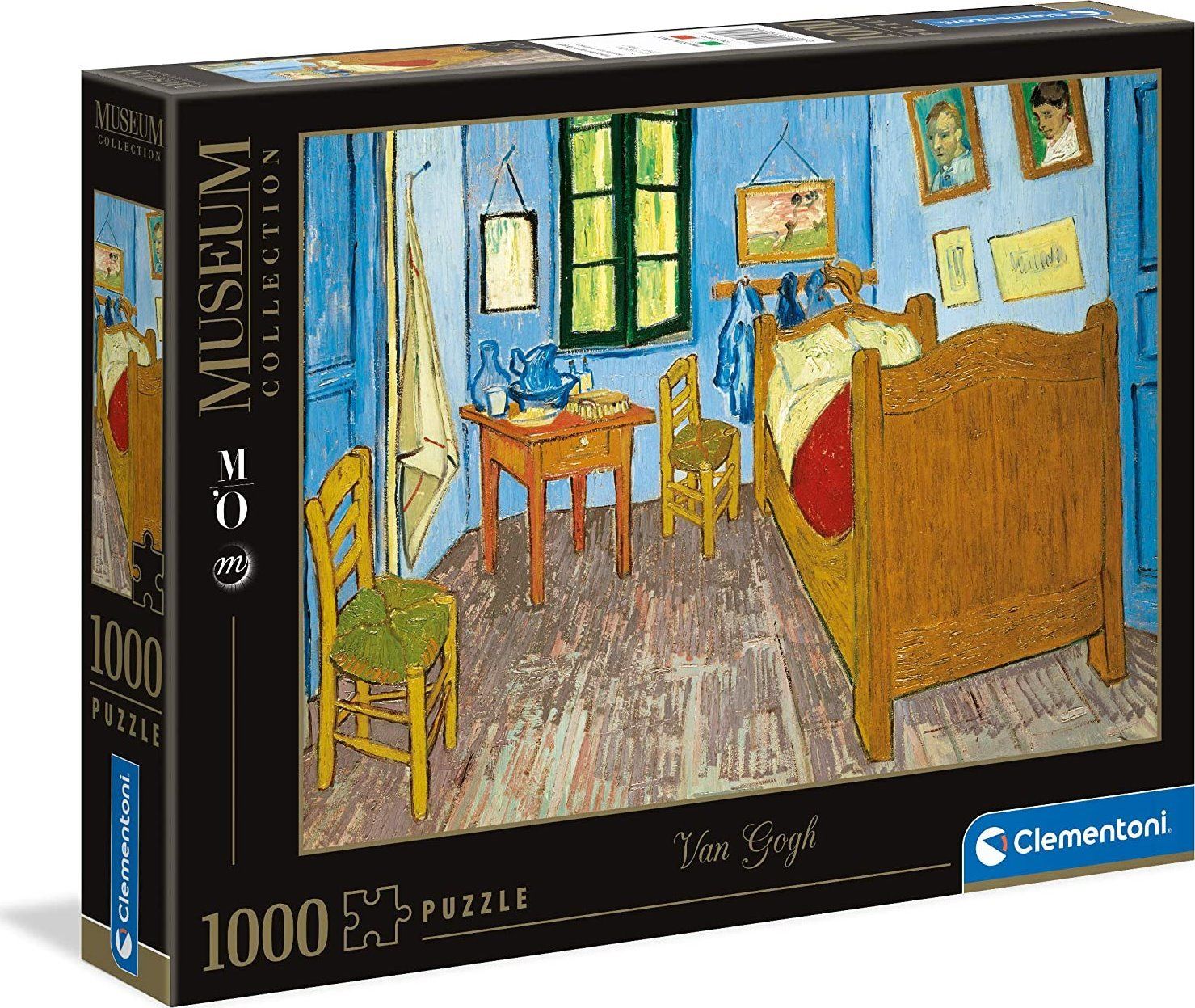 CLEMENTONI Puzzle Ložnice v Arles 1000 dílků - obrázek 3