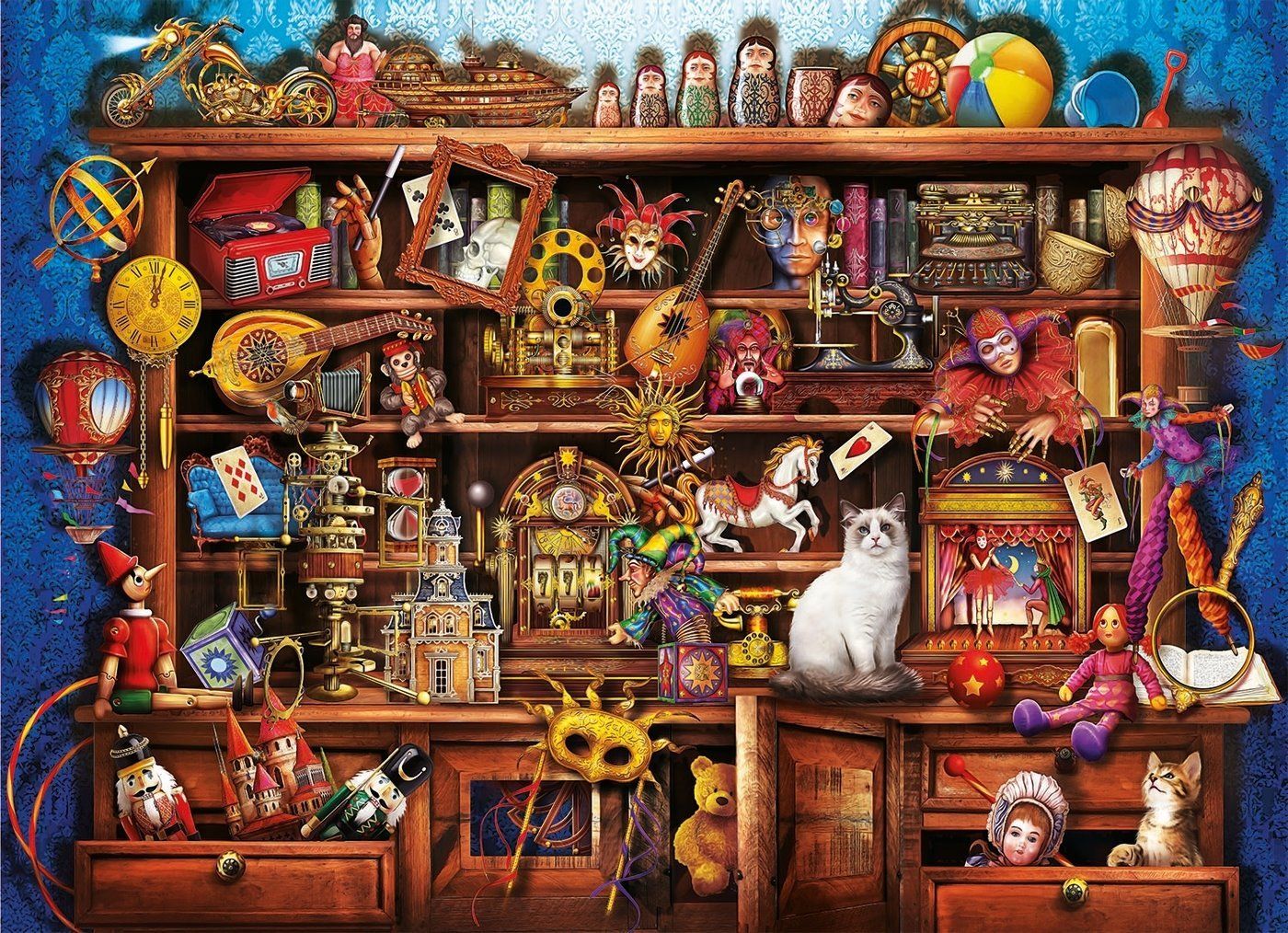 CLEMENTONI Puzzle Starý krámek 1000 dílků - obrázek 1