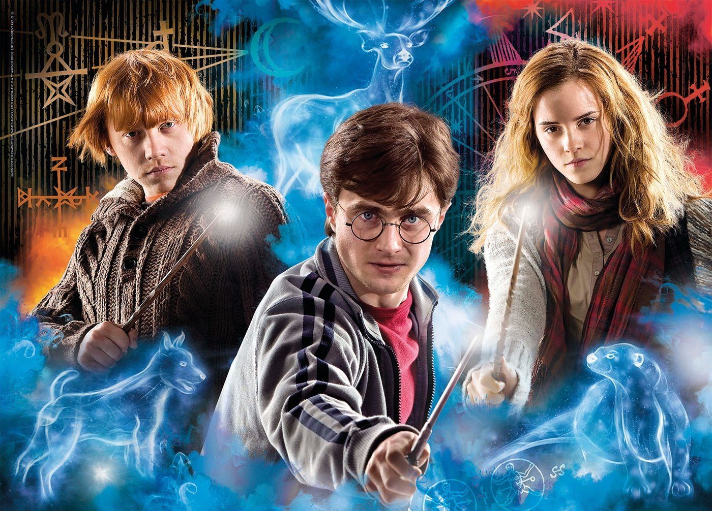 CLEMENTONI Puzzle Harry Potter 500 dílků - obrázek 1
