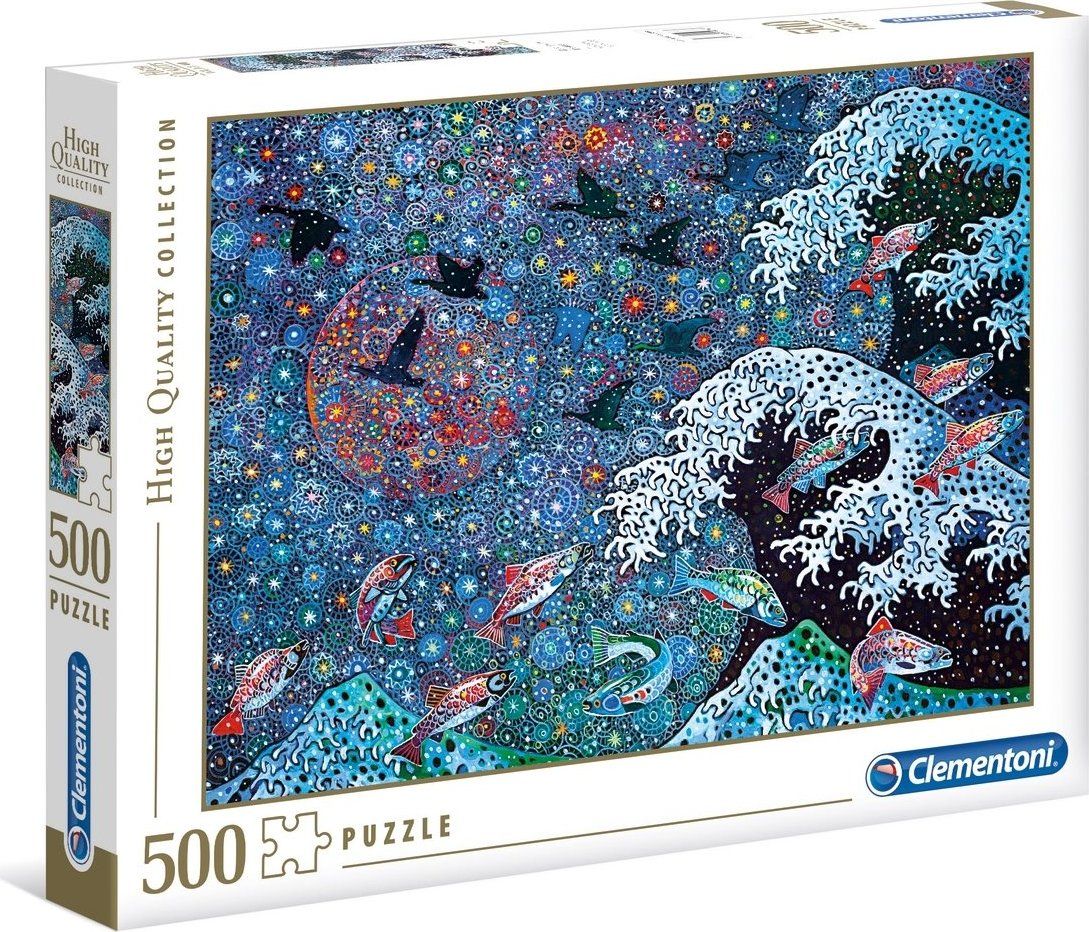 CLEMENTONI Puzzle Tanec s hvězdami 500 dílků - obrázek 2