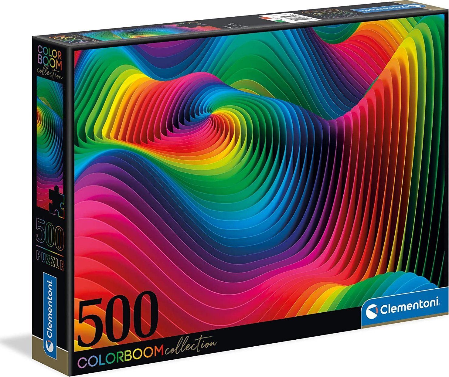 CLEMENTONI Puzzle ColorBoom: Vlny 500 dílků - obrázek 3