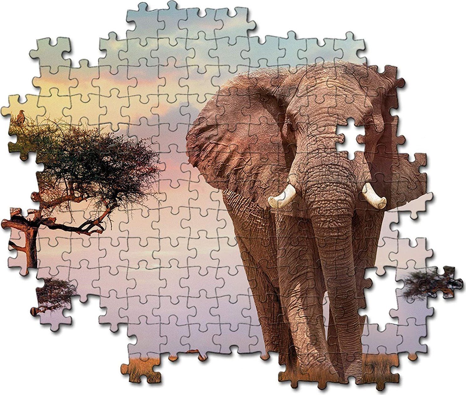 CLEMENTONI Puzzle Africký západ slunce 500 dílků - obrázek 2