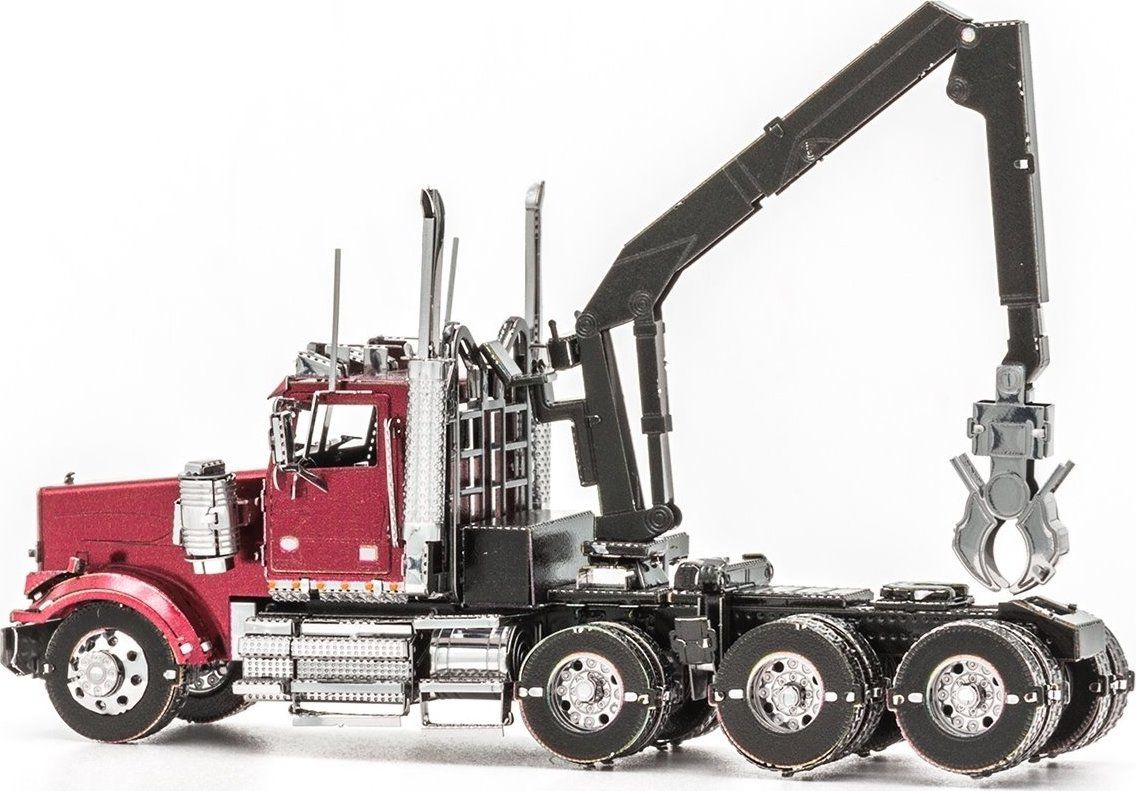METAL EARTH 3D puzzle Western Star 4900SF Log Truck - obrázek 3