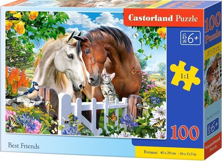 CASTORLAND Puzzle Nejlepší přátelé 100 dílků - obrázek 2