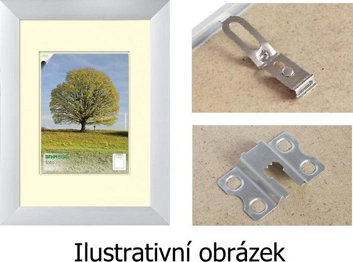BFHM Alaska hliníkový rám na puzzle 70x50cm - stříbrný - obrázek 2