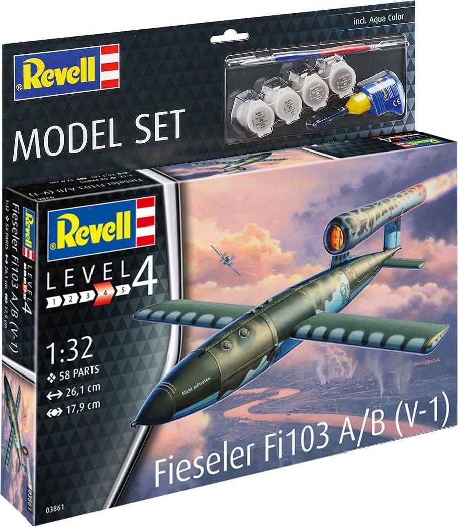 REVELL ModelSet raketa 63861 - Fieseler Fi103 V-1 (1:32) - obrázek 1