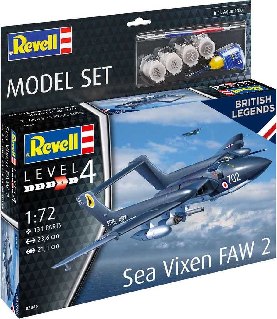 REVELL ModelSet letadlo 63866 - Sea Vixen FAW 2 (1:72) - obrázek 1