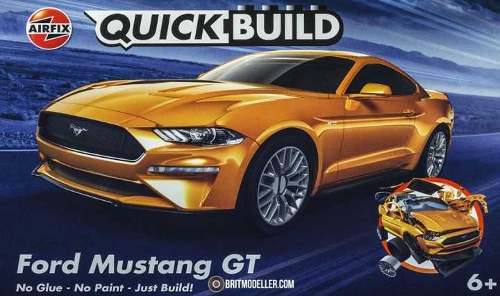 AIRFIX Quick Build auto J6036 - Ford Mustang GT - obrázek 1
