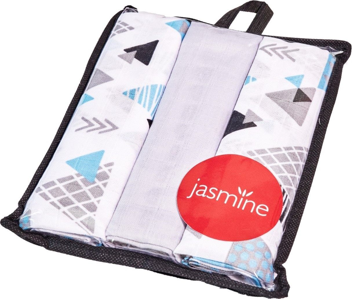 JASMINE Mušelínové pleny sada mix Boy 3ks - obrázek 1