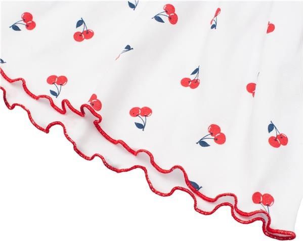 Kojenecké bavlněné šatičky New Baby Cherry 74 (6-9m) - obrázek 2
