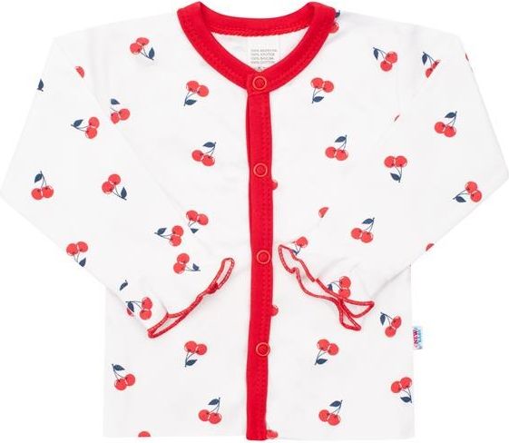 Kojenecký bavlněný kabátek New Baby Cherry 80 (9-12m) - obrázek 1