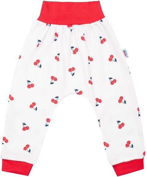 Kojenecké bavlněné tepláčky New Baby Cherry 80 (9-12m) - obrázek 1