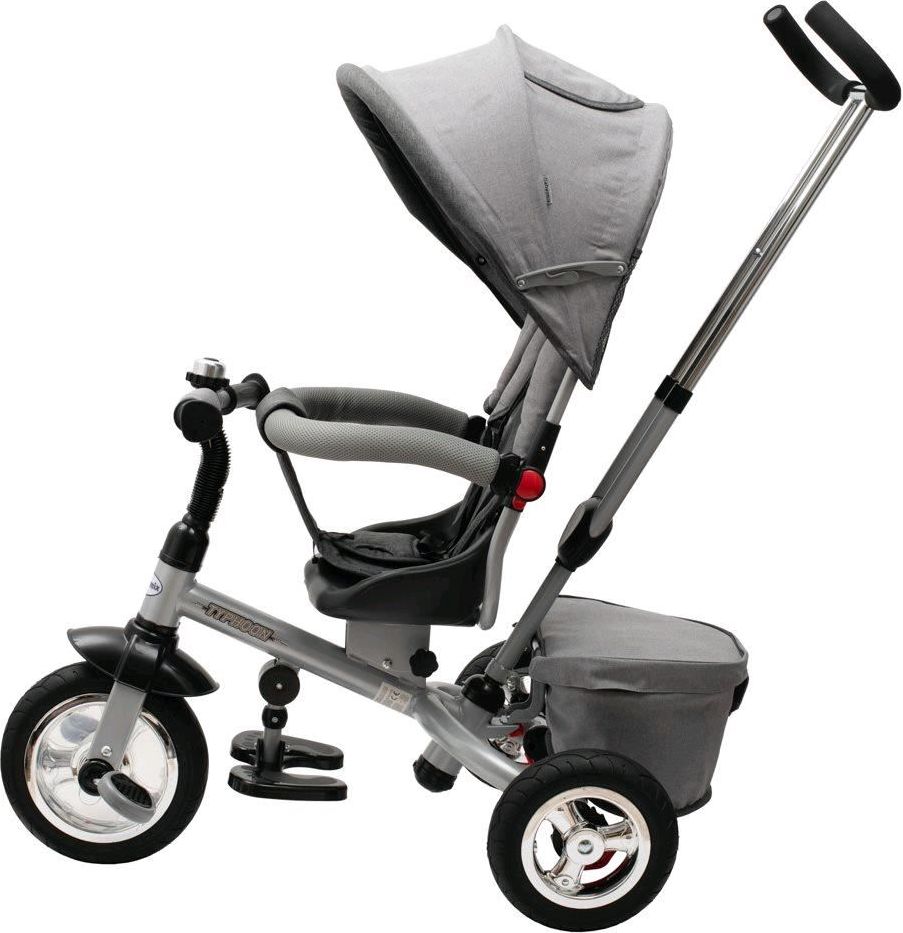 Dětská tříkolka Baby Mix 3v1 TYPHOON 360° army - obrázek 2