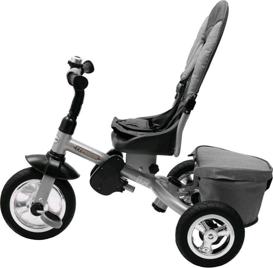 Dětská tříkolka Baby Mix 3v1 TYPHOON 360° růžová - obrázek 4