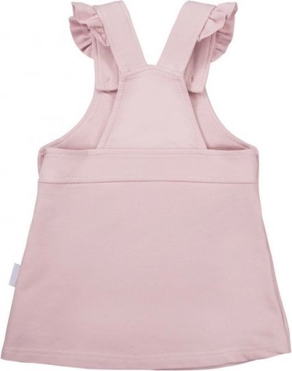 EEVI EEVI Dívčí šaty s laclem Adventure - pudrové, vel. 92 92 (18-24m) - obrázek 3