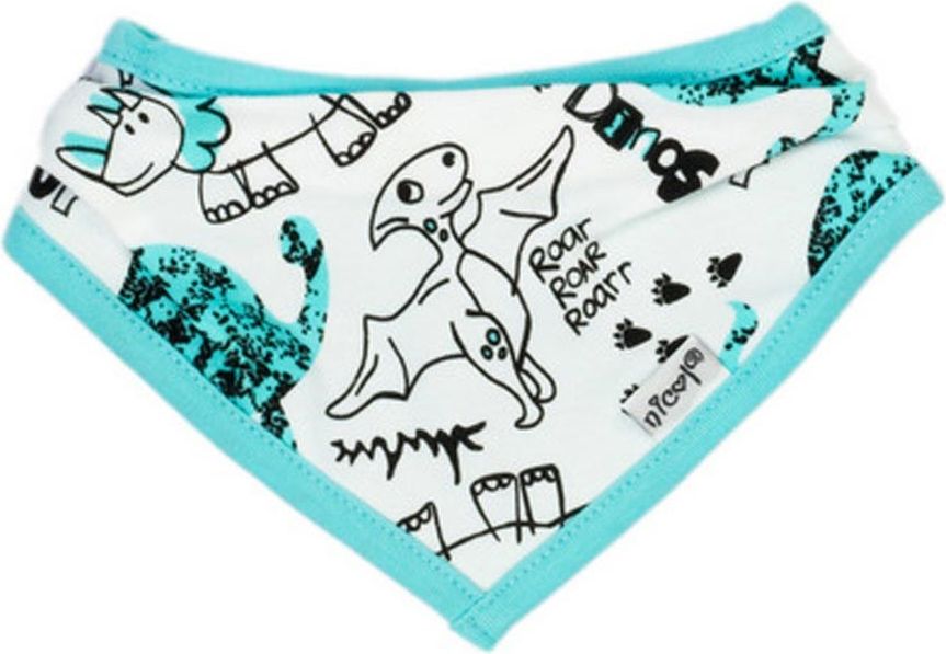 Kojenecký bavlněný šátek na krk Nicol Dinosaur Univerzální - obrázek 1