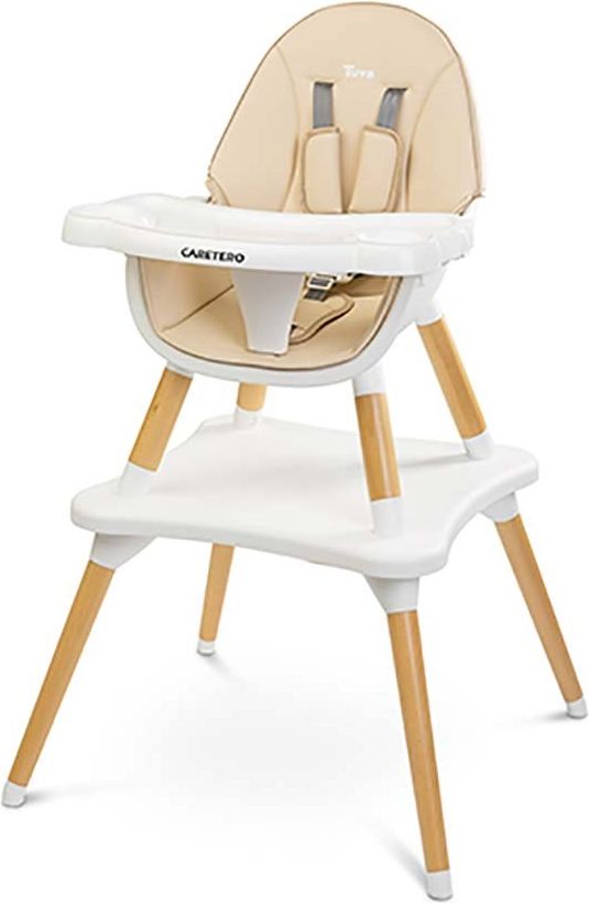Jídelní židlička CARETERO TUVA beige - obrázek 1