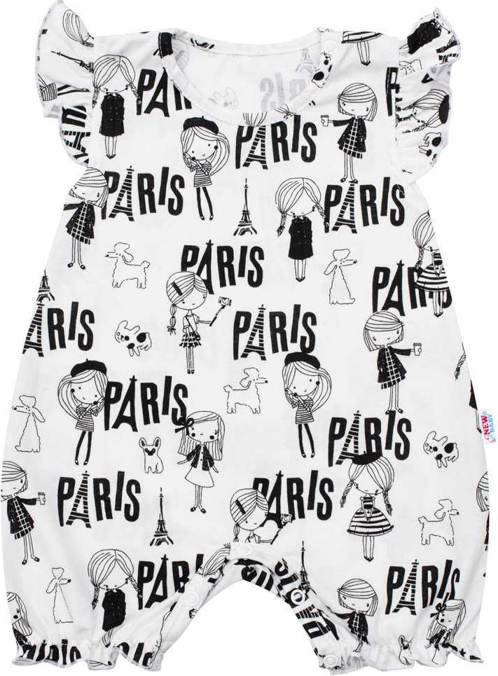 Kojenecký letní bavlněný overal New Baby Paris 80 (9-12m) - obrázek 1