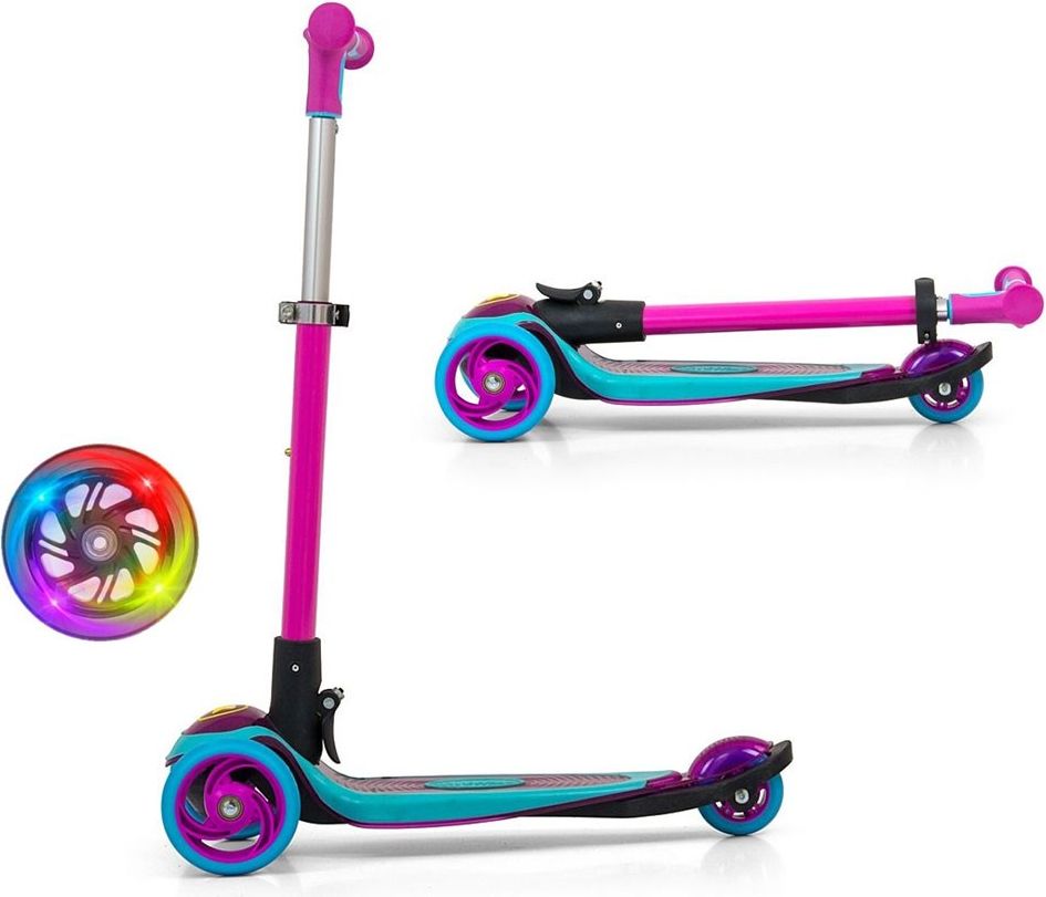 Dětská koloběžka Milly Mally Scooter Micmax Blue - obrázek 2