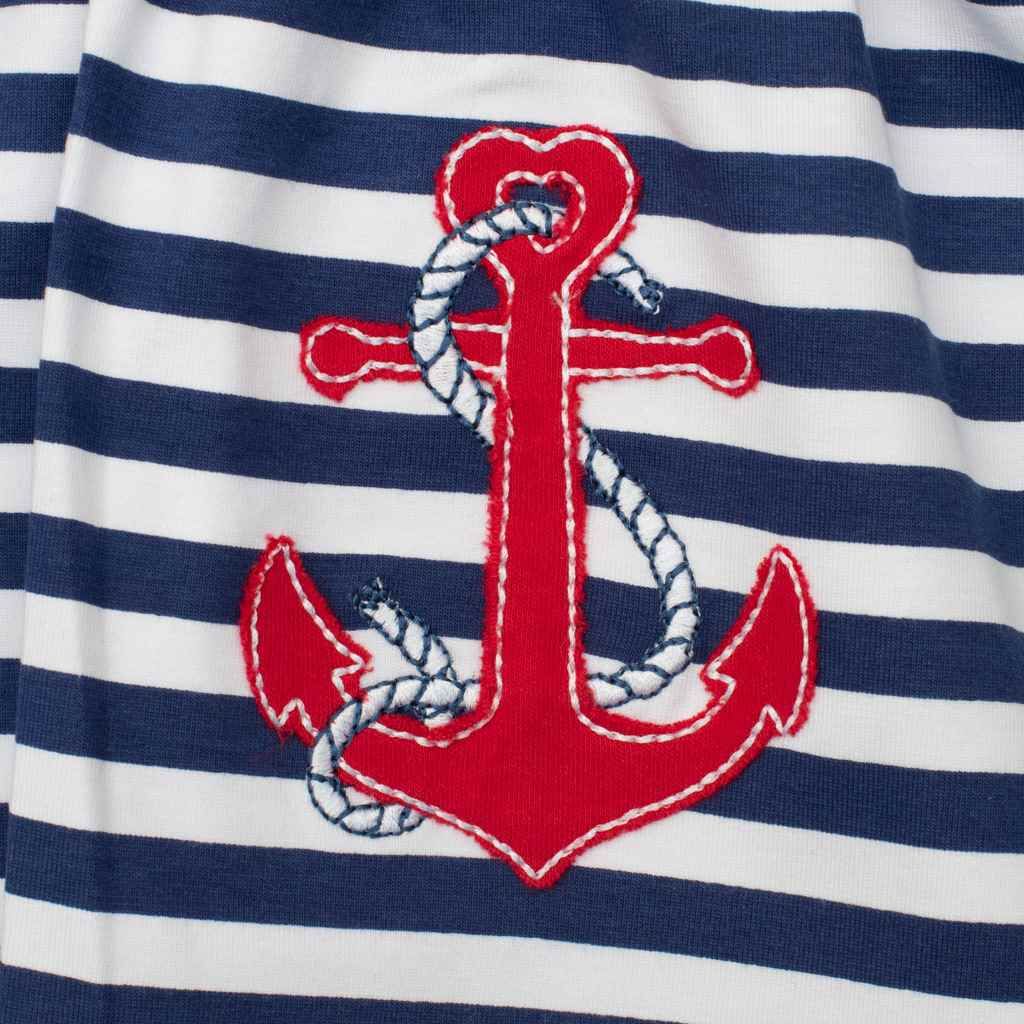 Kojenecké bavlněné šatičky s čelenkou New Baby Marine 74 (6-9m) - obrázek 4