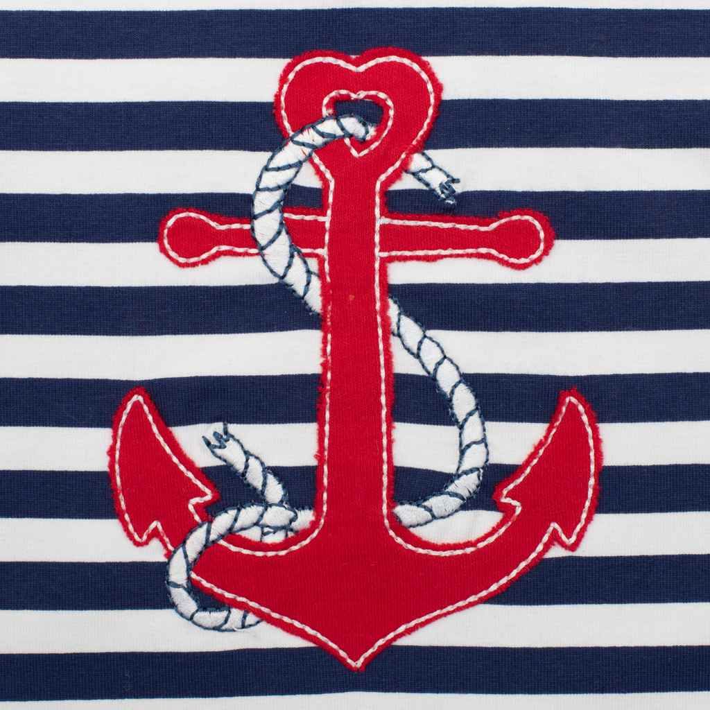 Holčičí body s krátkým rukávem New Baby Marine 74 (6-9m) - obrázek 3