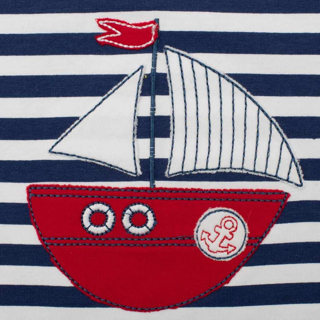Klučičí letní overal New Baby Marine 74 (6-9m) - obrázek 2