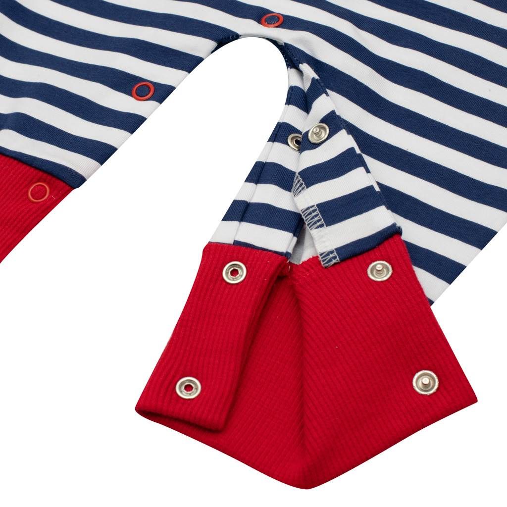 Klučičí letní overal New Baby Marine 74 (6-9m) - obrázek 4
