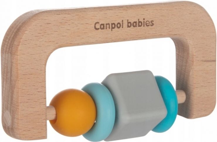 Canpol Babies Canpol babies Dřevěné kousátko pilka- přírodní