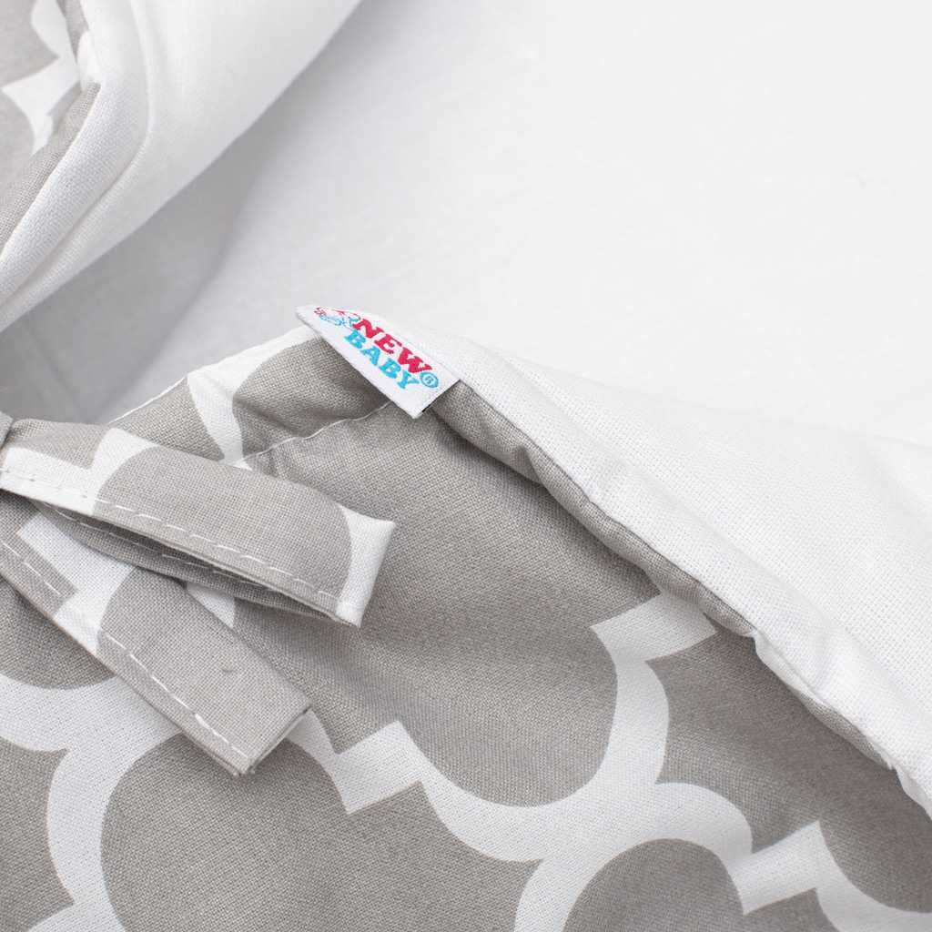 Klasická šněrovací zavinovačka New Baby JACKET šedá maroko - obrázek 3