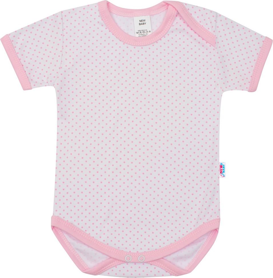 3-dílná letní bavlněná souprava New Baby Perfect Summer světle růžová 68 (4-6m) - obrázek 2