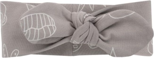 PINOKIO Pinokio Čelenka s mašličkou Slow Life, lila s potiskem, 9-12 měsíců 74-80 (9-12m) - obrázek 1