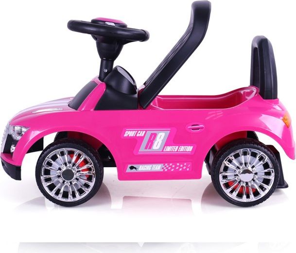 Dětské odrážedlo Milly Mally Racer pink-blue POŠKOZENÝ OBAL - obrázek 2