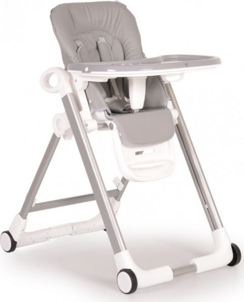 Moni Moni Dětská  jídelní židlička Brunch - šedá - obrázek 1