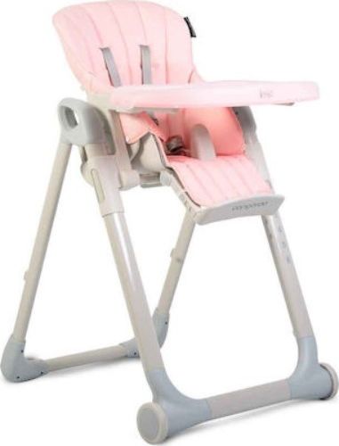 Moni Moni Dětská  jídelní židlička I Eat - růžová - obrázek 1