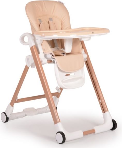 Moni Moni Dětská  jídelní židlička Brunch - béžová - obrázek 1