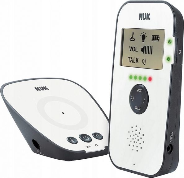 NUK NUK Dětská digitální chůvička ECO CONTROL 530D - bílá/šedá - obrázek 1