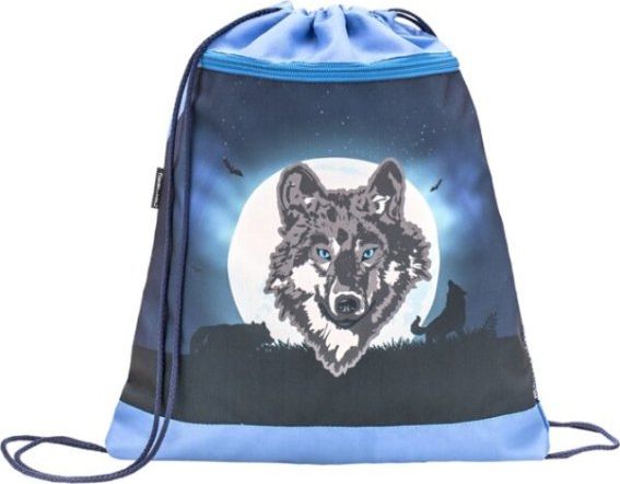Školní aktovka Belmil Vlk Wolf Moon 3 dílný set - obrázek 12