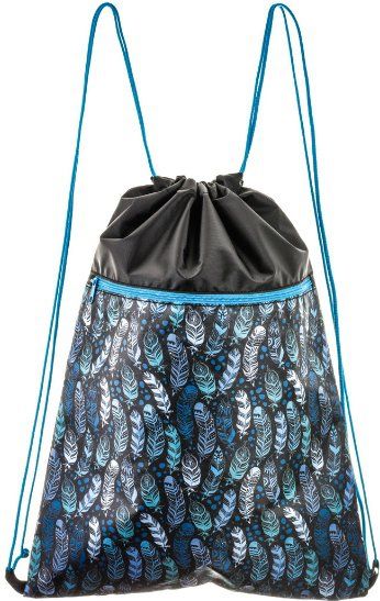 Pytlík na přezůvky a cvičky Stil Indian blue - obrázek 3