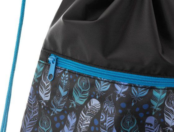 Pytlík na přezůvky a cvičky Stil Indian blue - obrázek 4