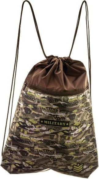Pytlík na přezůvky a cvičky Stil Military - obrázek 3