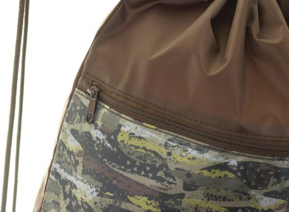 Pytlík na přezůvky a cvičky Stil Military - obrázek 4