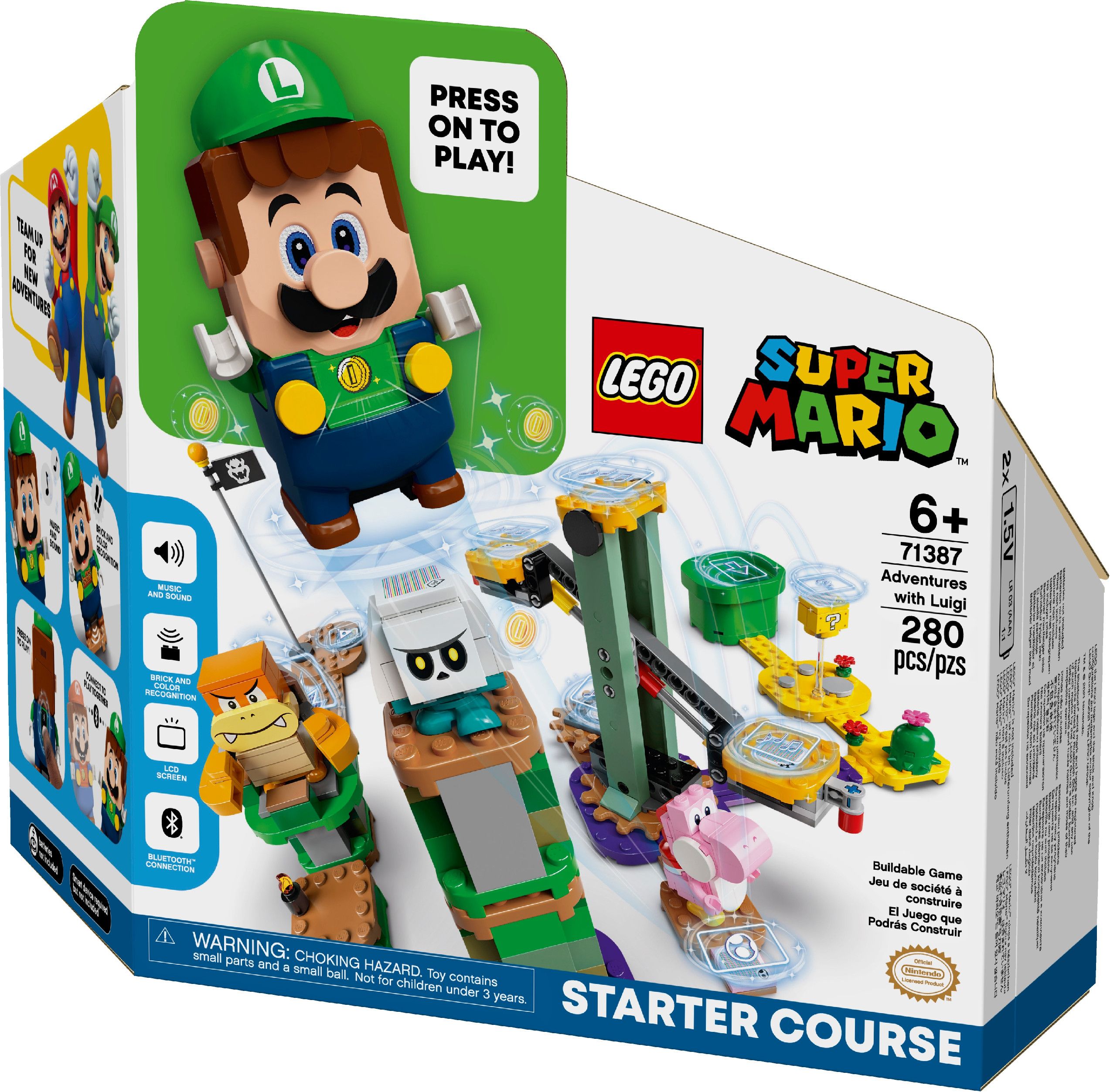 LEGO Dobrodružství s Luigim – startovací set 71387 - obrázek 1