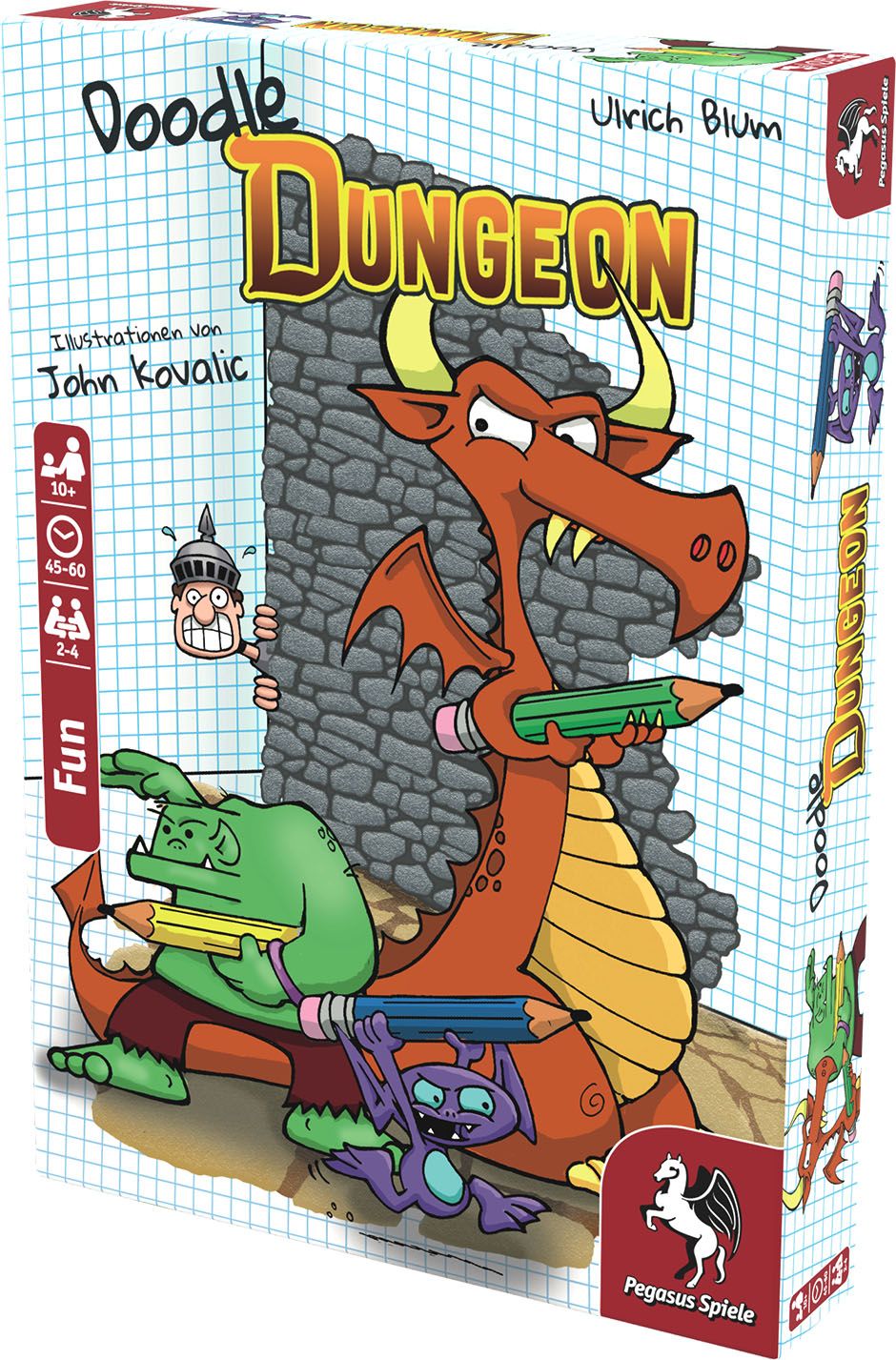 Pegasus Spiele Doodle Dungeon DE - obrázek 1