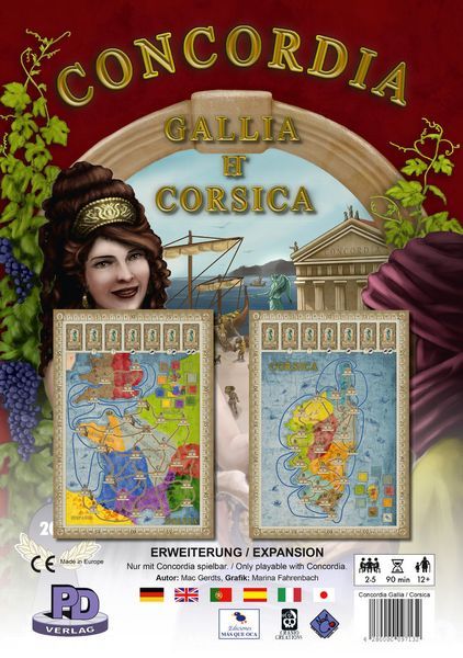 PD-Verlag Concordia: Gallia / Corsica - obrázek 1