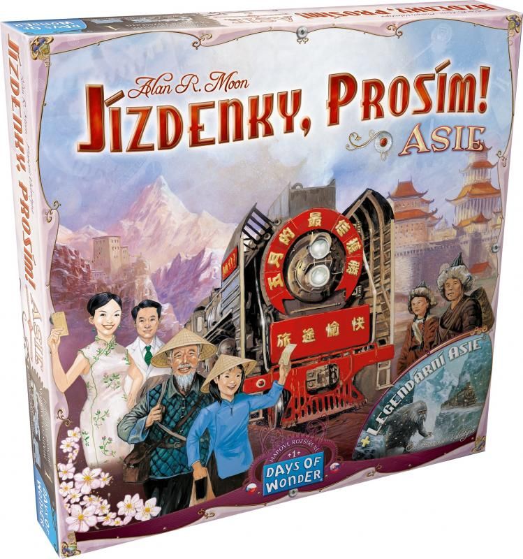 ADC Blackfire Jízdenky, prosím! Asie - obrázek 1
