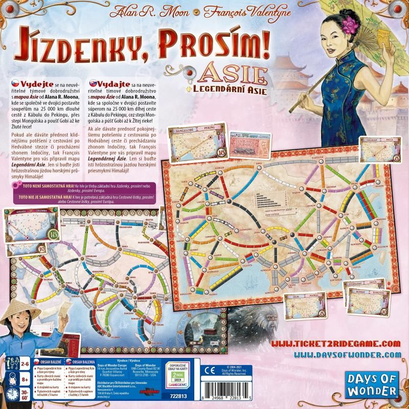 ADC Blackfire Jízdenky, prosím! Asie - obrázek 2