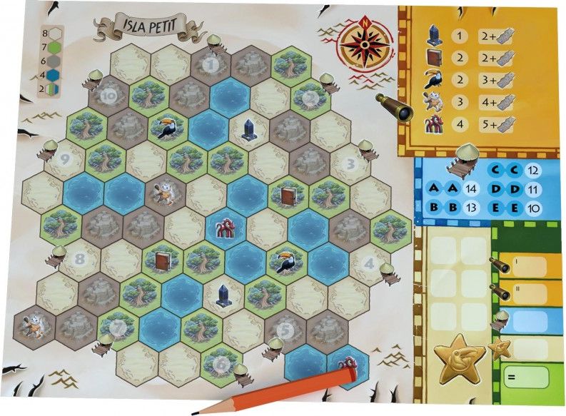 Matagot Trails of Tucana - Scoring Pad
