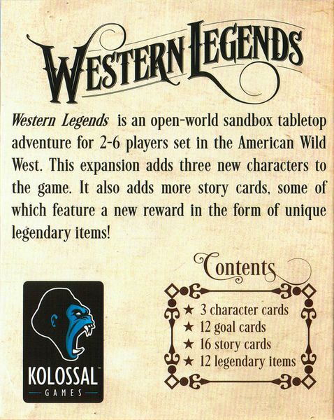 Kollosal Games Western Legends : The Good, The Bad and The Handsome - obrázek 2