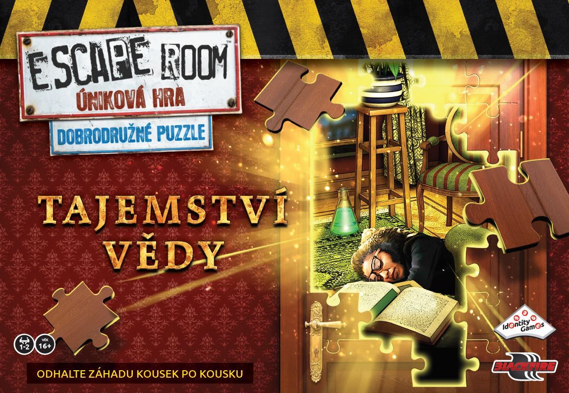 ADC Blackfire Escape Room: Tajemství vědy (Dobrodružné puzzle) - obrázek 1