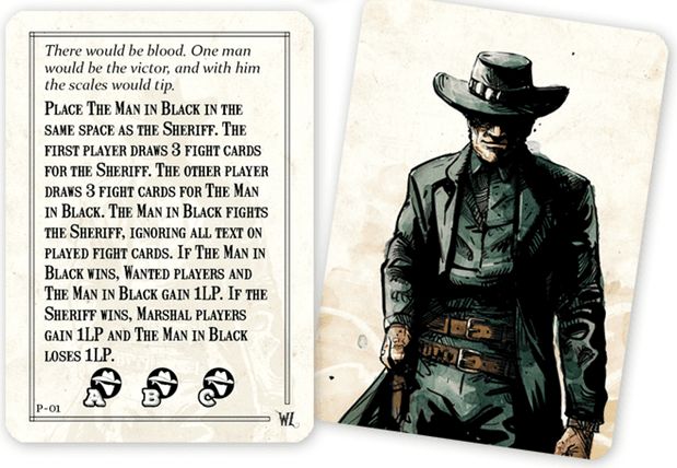 Kollosal Games Western Legends: Promo "Man in Black Deck" - obrázek 1
